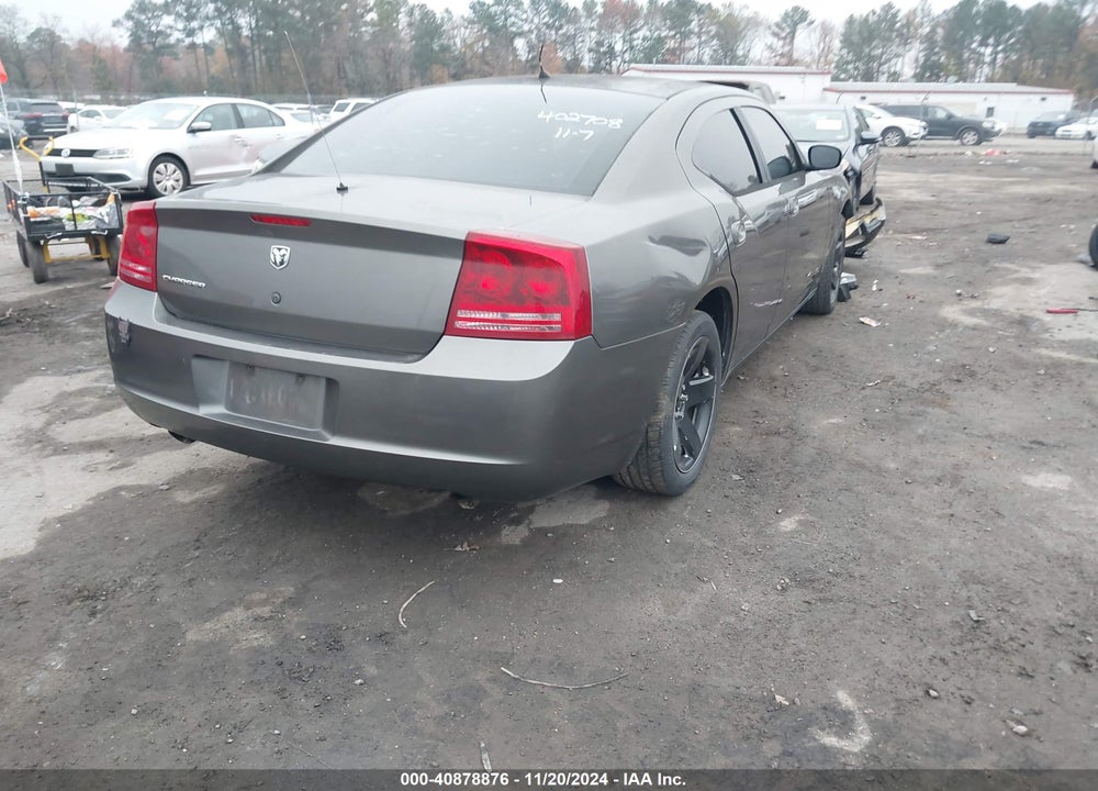 2008 DODGE CHARGER VIN: 2B3LA43H68H249060