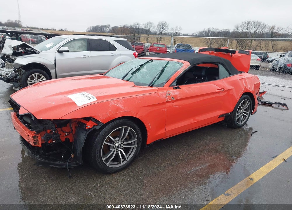 2016 FORD MUSTANG ECOBOOST PREMIUM VIN: 1FATP8UHXG5329654
