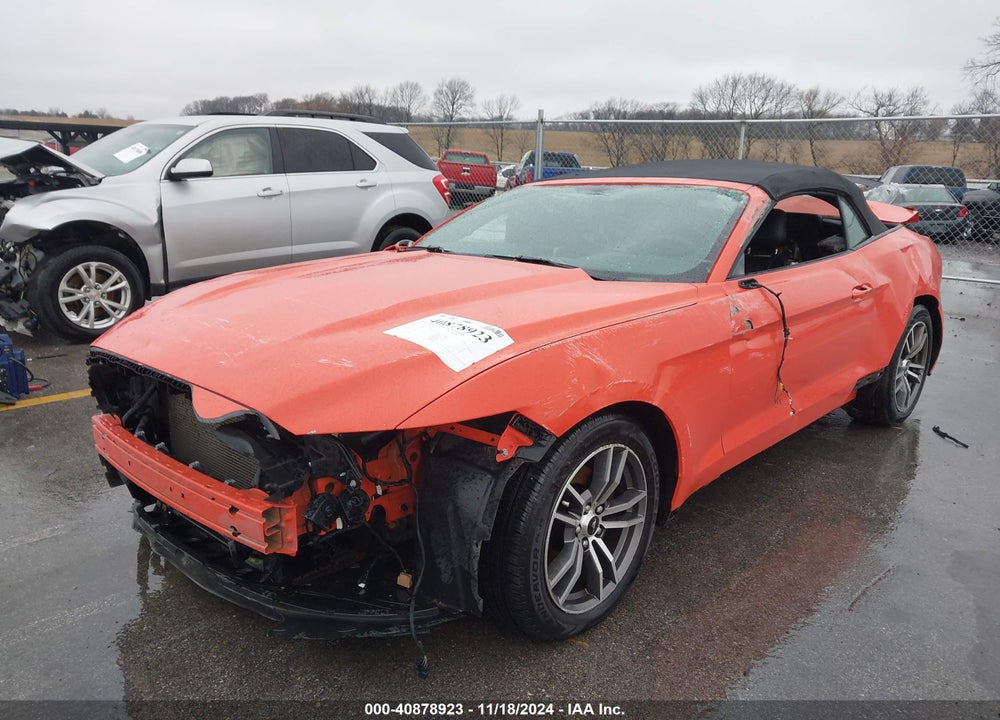 2016 FORD MUSTANG ECOBOOST PREMIUM VIN: 1FATP8UHXG5329654