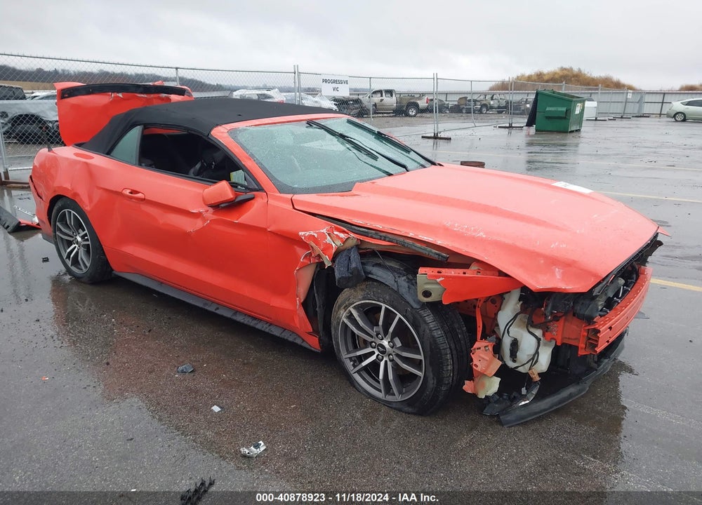 2016 FORD MUSTANG ECOBOOST PREMIUM VIN: 1FATP8UHXG5329654
