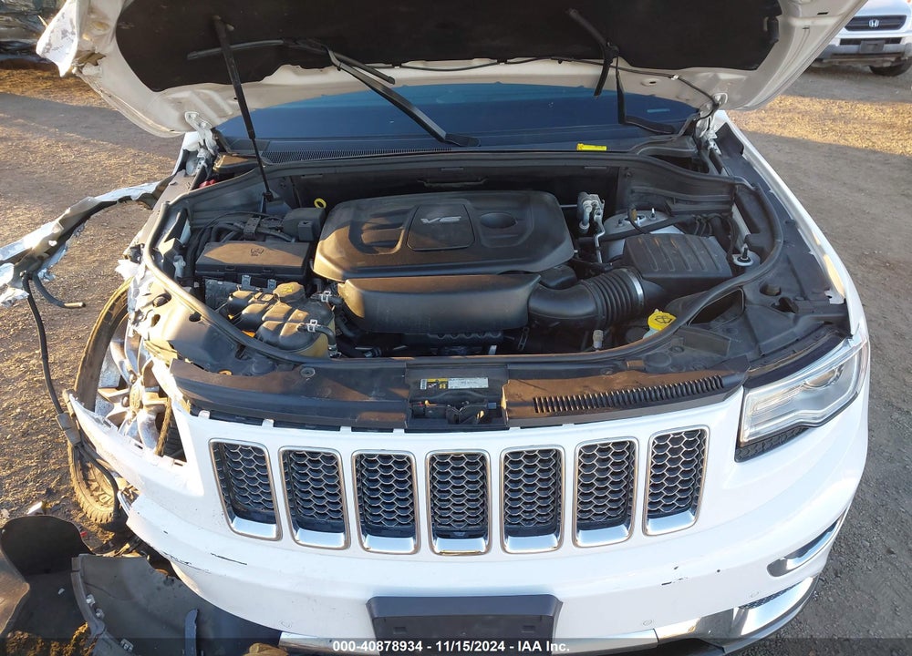 2016 JEEP GRAND CHEROKEE SUMMIT VIN: 1C4RJFJG8GC395783