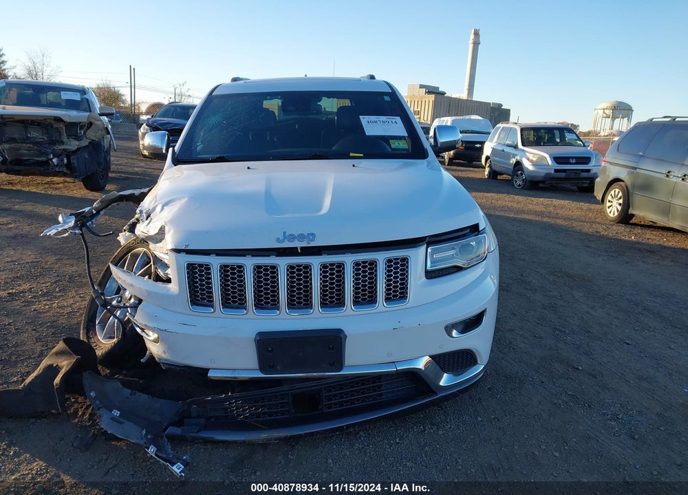 2016 JEEP GRAND CHEROKEE SUMMIT VIN: 1C4RJFJG8GC395783