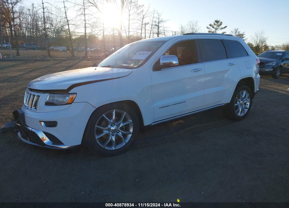 2016 JEEP GRAND CHEROKEE SUMMIT VIN: 1C4RJFJG8GC395783