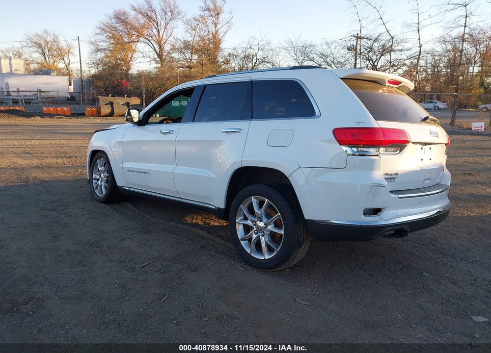 2016 JEEP GRAND CHEROKEE SUMMIT VIN: 1C4RJFJG8GC395783
