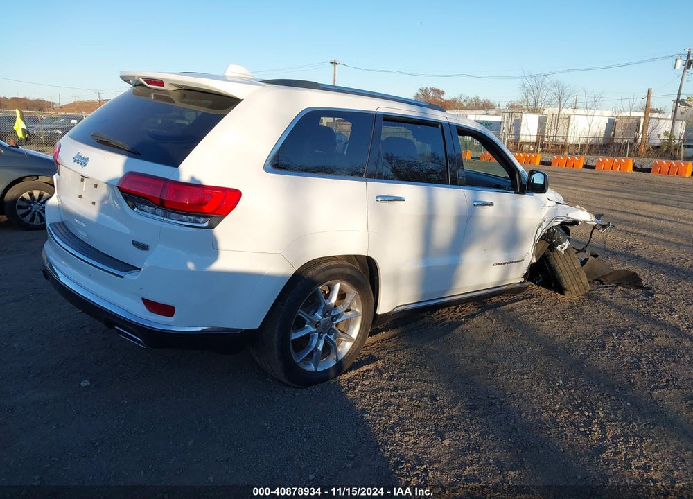 2016 JEEP GRAND CHEROKEE SUMMIT VIN: 1C4RJFJG8GC395783