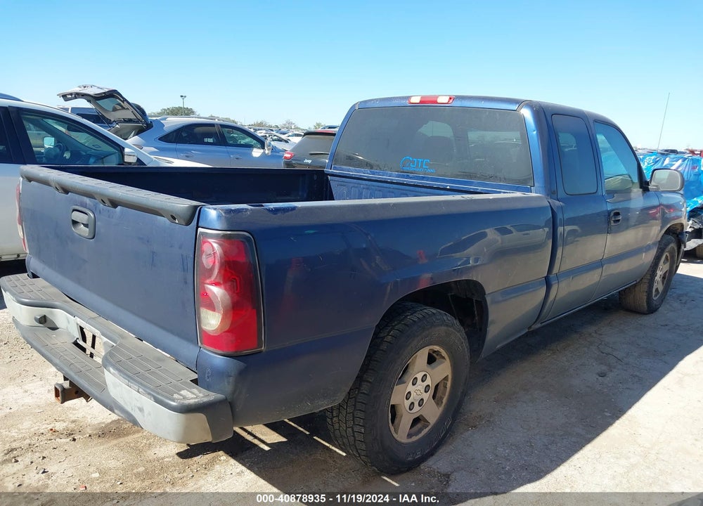 2004 CHEVROLET SILVERADO 1500 LS VIN: 2GCEC19T541366482