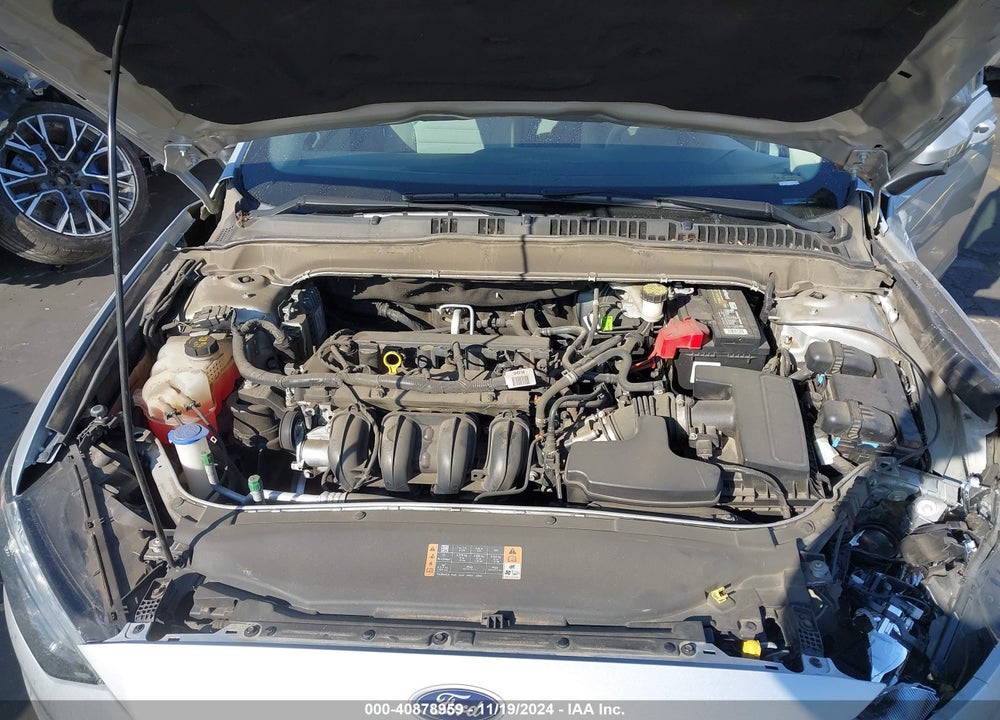 2017 FORD FUSION S VIN: 3FA6P0G73HR187308