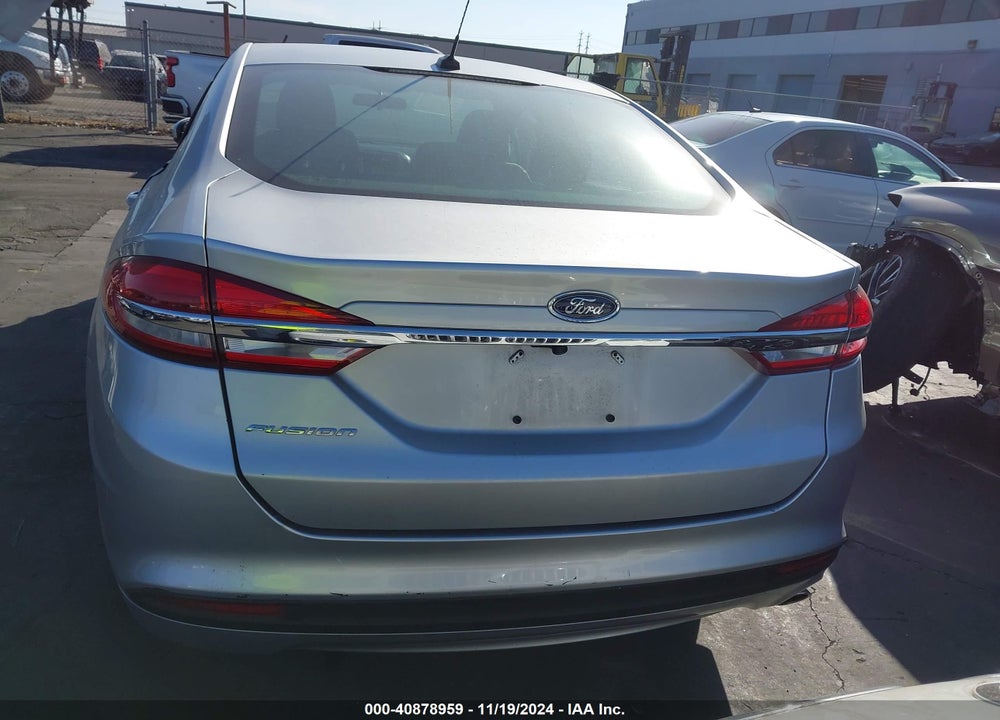 2017 FORD FUSION S VIN: 3FA6P0G73HR187308
