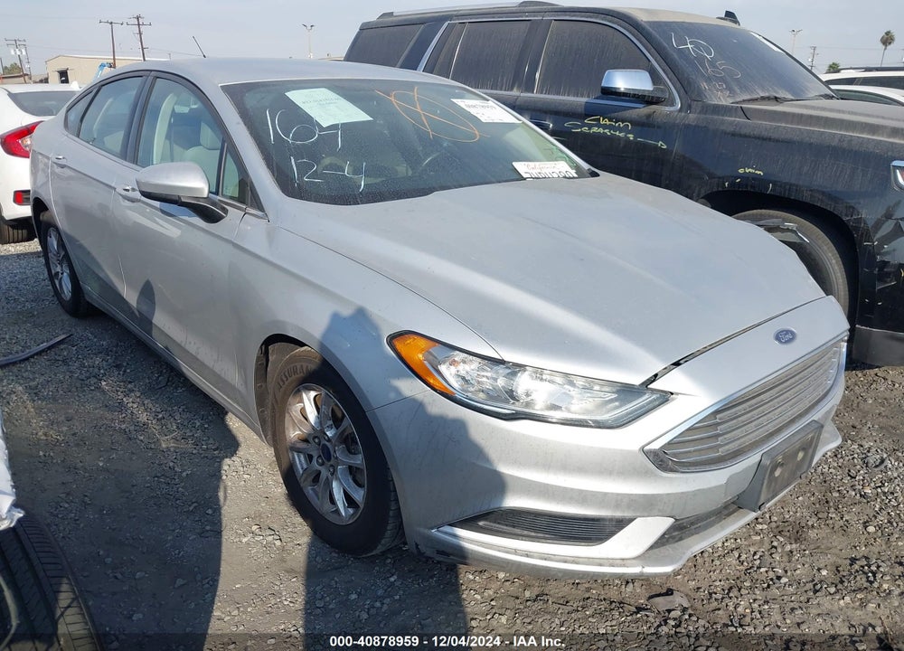 2017 FORD FUSION S VIN: 3FA6P0G73HR187308