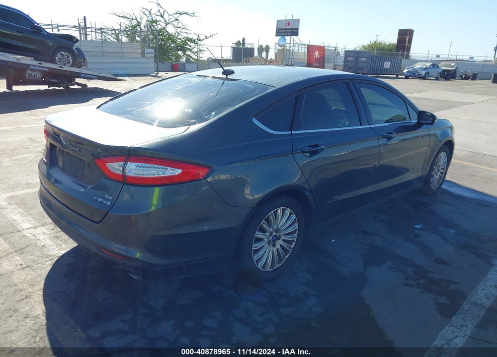 2015 FORD FUSION HYBRID SE VIN: 3FA6P0LUXFR306254