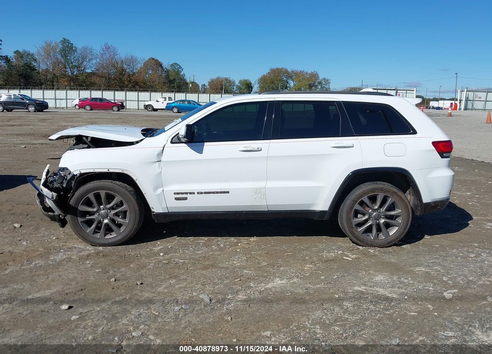 2016 CHEROKEE JEEP GRAND  LIMITED 75TH ANNIVERSARY VIN: 1C4RJFBG2GC441350