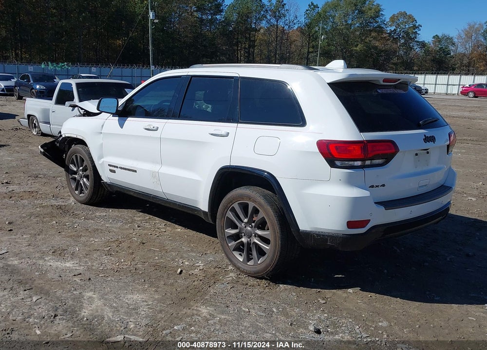 2016 CHEROKEE JEEP GRAND  LIMITED 75TH ANNIVERSARY VIN: 1C4RJFBG2GC441350