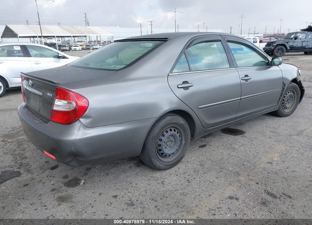 2004 TOYOTA CAMRY LE VIN: 4T1BE32K14U938223