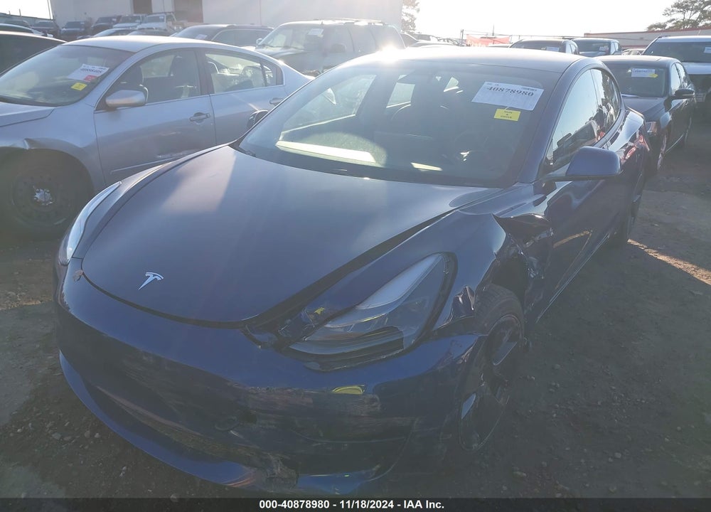 2021 TESLA MODEL 3 STANDARD RANGE PLUS REAR-WHEEL DRIVE VIN: 5YJ3E1EA6MF992111