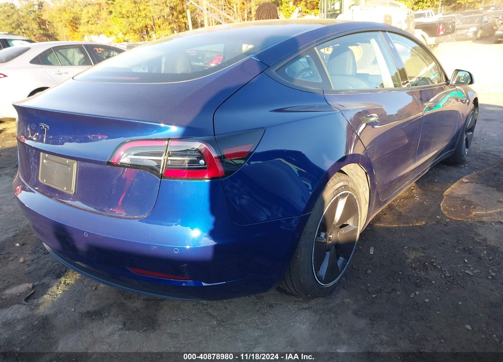 2021 TESLA MODEL 3 STANDARD RANGE PLUS REAR-WHEEL DRIVE VIN: 5YJ3E1EA6MF992111