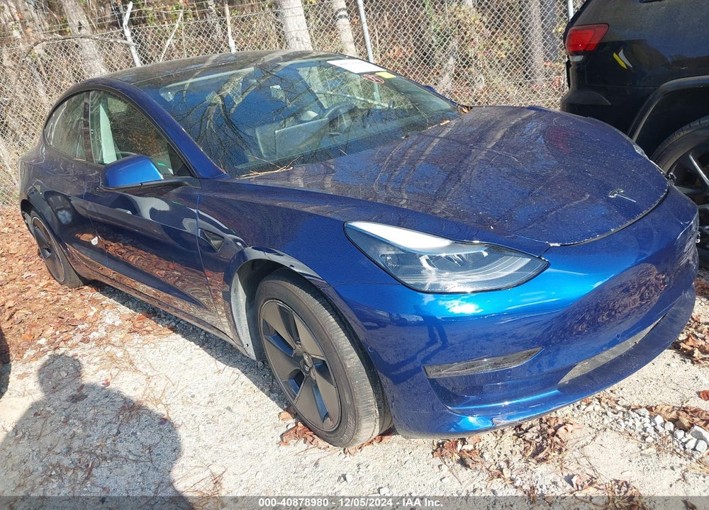 2021 TESLA MODEL 3 STANDARD RANGE PLUS REAR-WHEEL DRIVE VIN: 5YJ3E1EA6MF992111