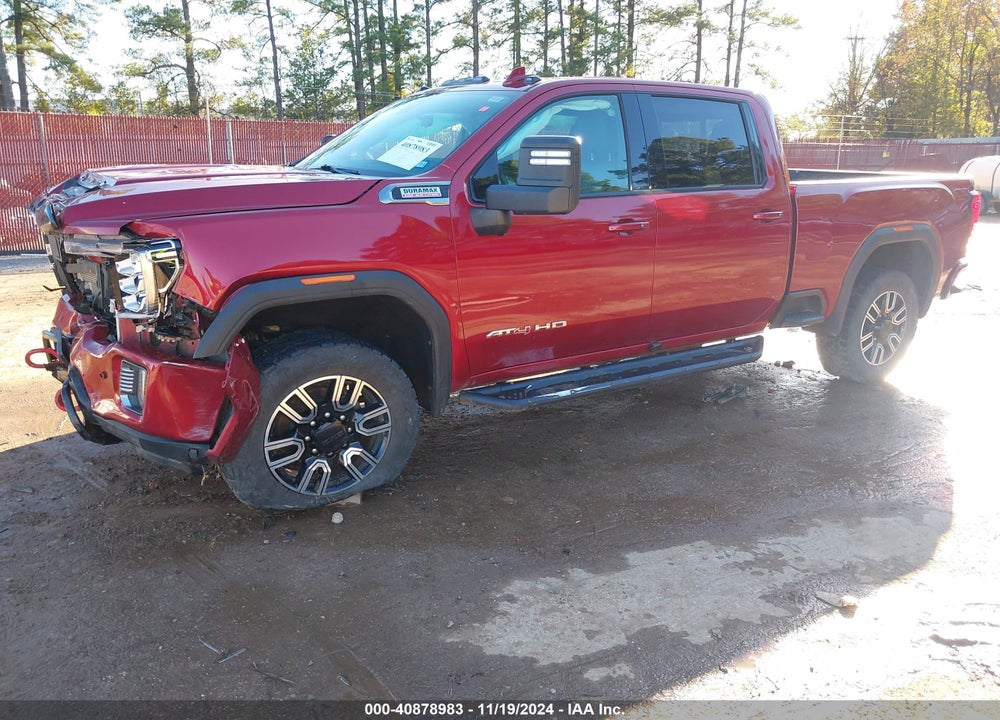 2020 GMC SIERRA 2500HD 4WD STANDARD BED AT4 VIN: 1GT49PEYXLF180927