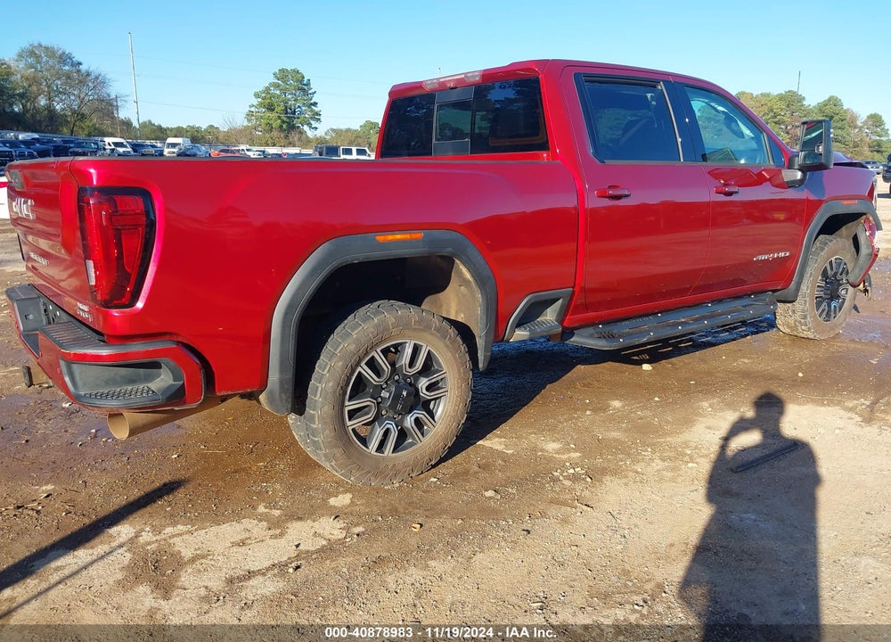 2020 GMC SIERRA 2500HD 4WD STANDARD BED AT4 VIN: 1GT49PEYXLF180927