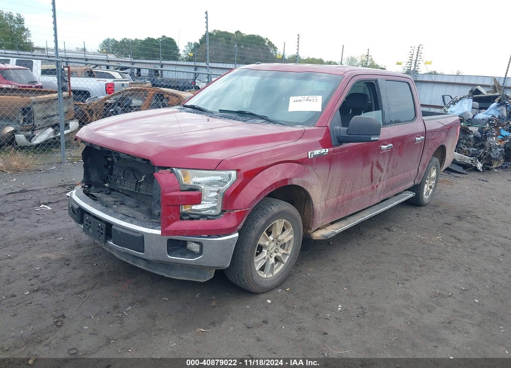 2015 FORD F-150 XLT VIN: 1FTEW1CGXFFB38315