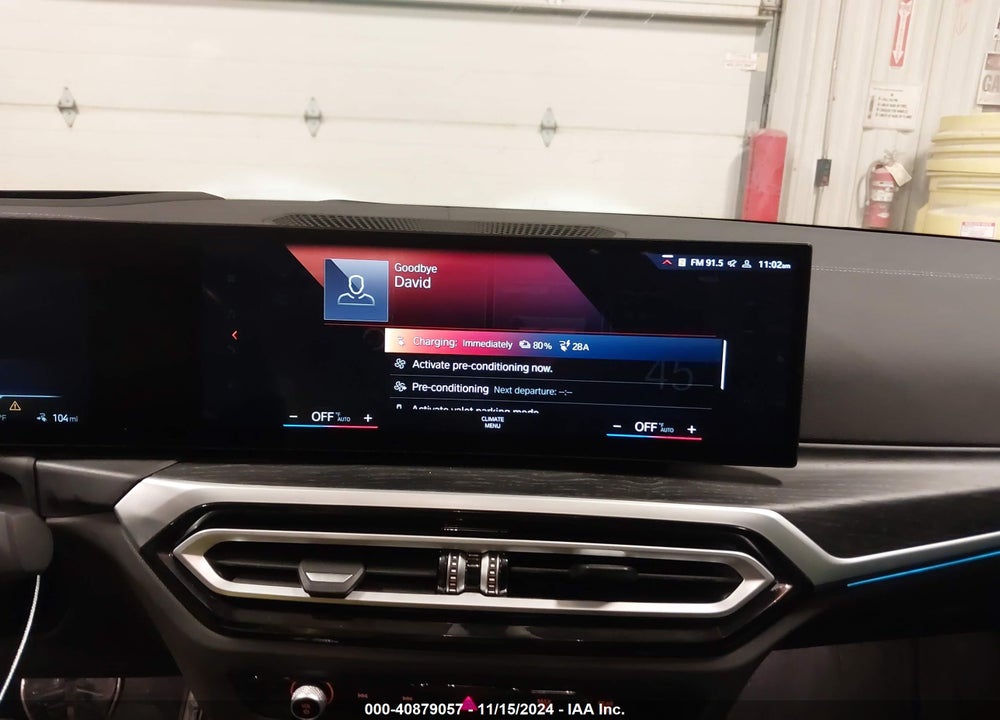 2023 BMW I4 VIN: WBY33AW0XPFR20550