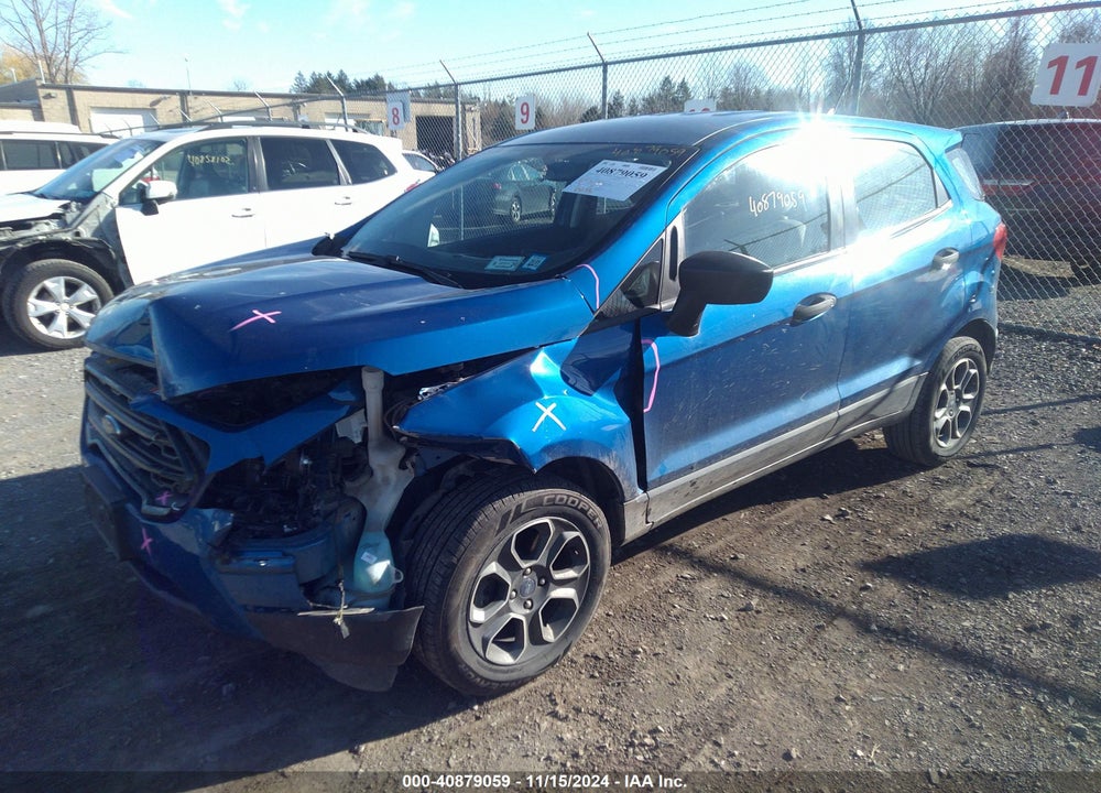 2020 FORD ECOSPORT S VIN: MAJ3S2FE5LC365790