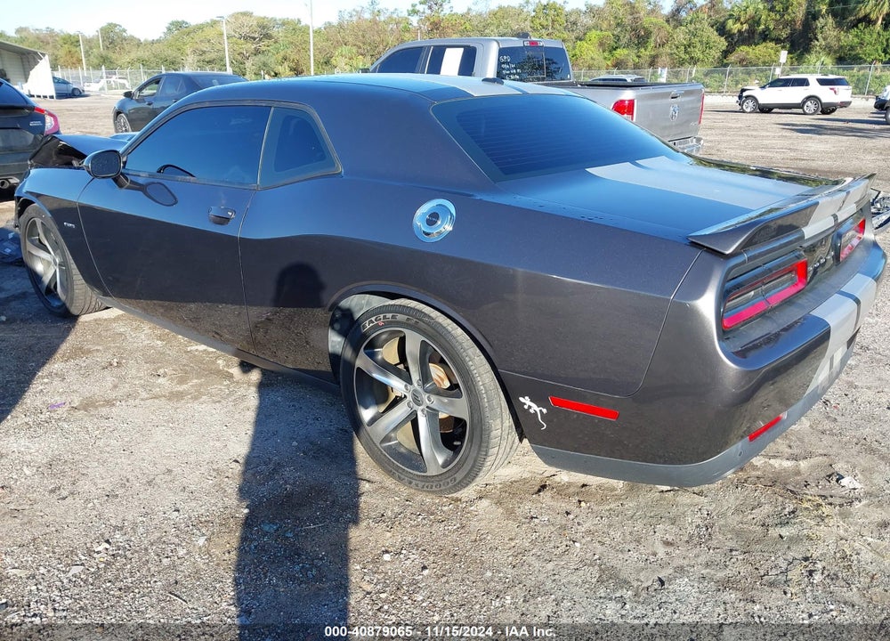 2019 DODGE CHALLENGER R/T VIN: 2C3CDZBT8KH629411