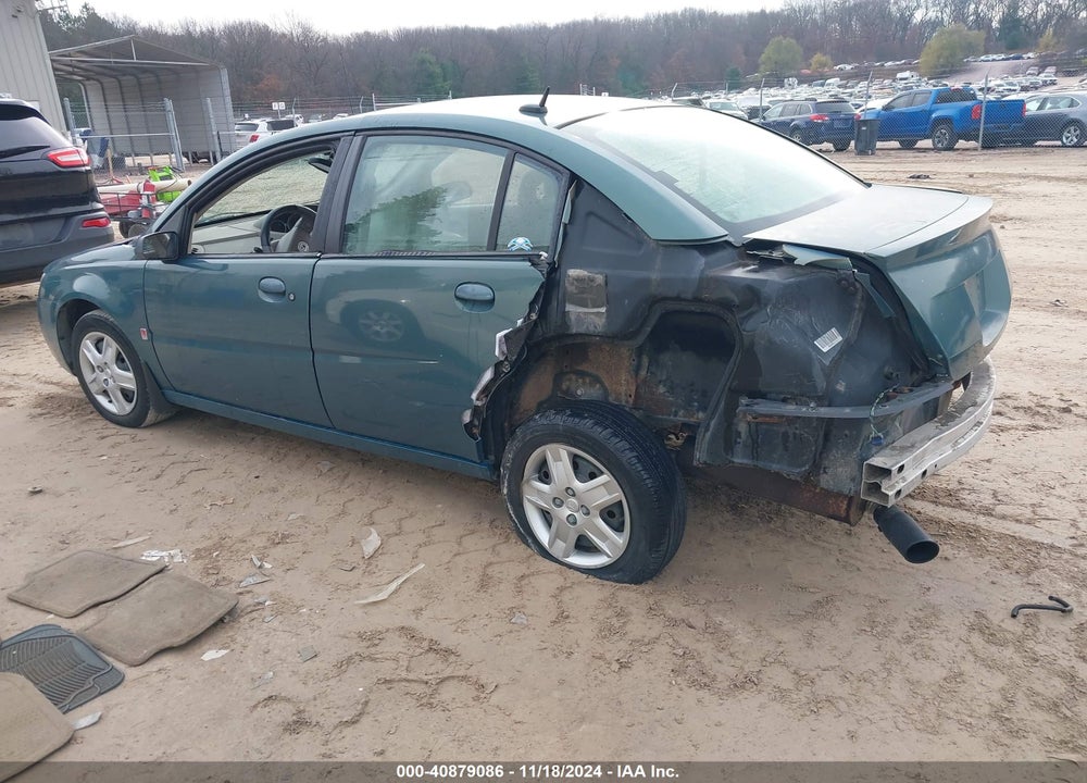 2007 SATURN ION 2 VIN: 1G8AJ55F37Z209003