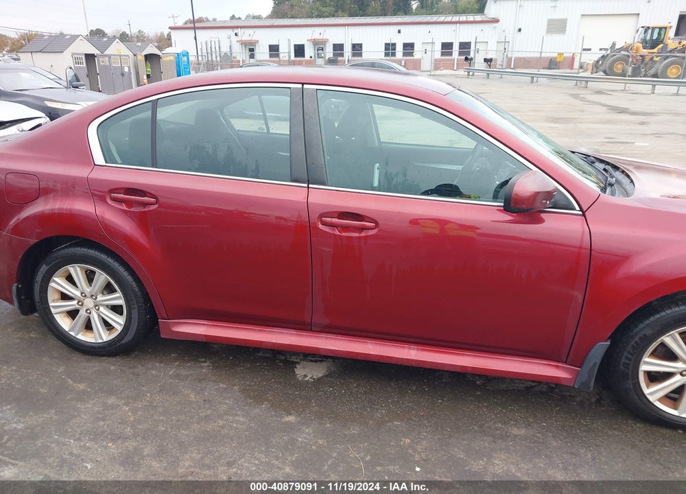 2011 SUBARU LEGACY 2.5I PREMIUM VIN: 4S3BMBC60B3233967