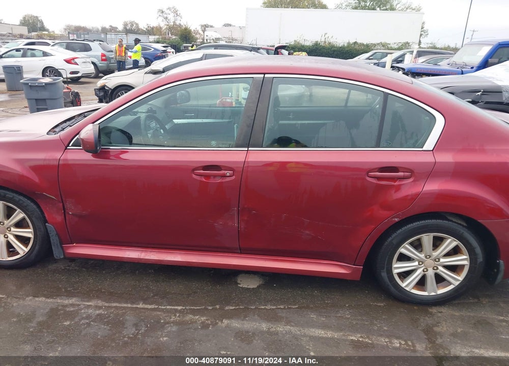 2011 SUBARU LEGACY 2.5I PREMIUM VIN: 4S3BMBC60B3233967