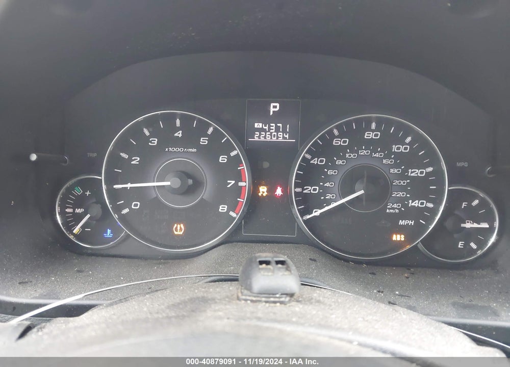 2011 SUBARU LEGACY 2.5I PREMIUM VIN: 4S3BMBC60B3233967