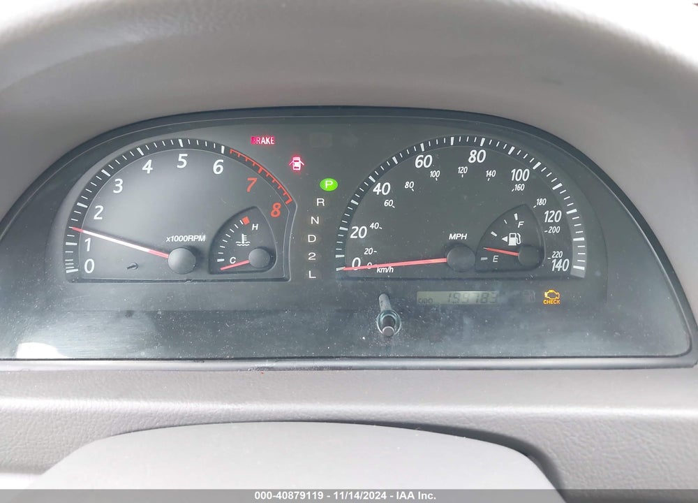 2003 TOYOTA CAMRY LE VIN: JTDBE32K730143445