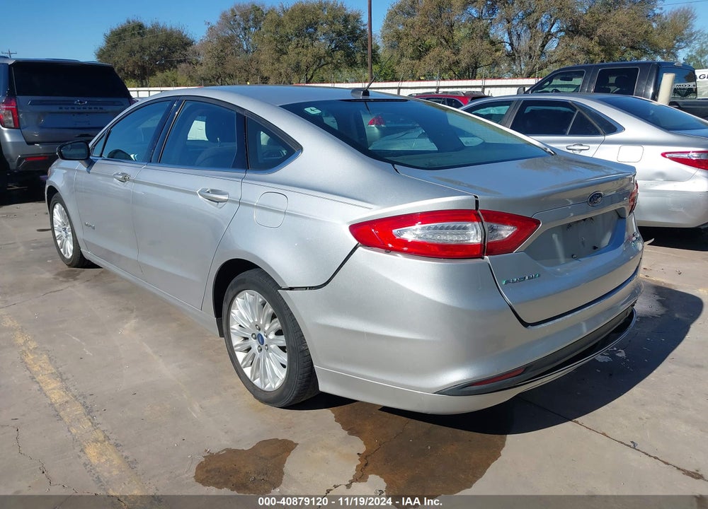 2013 FORD FUSION HYBRID SE VIN: 3FA6P0LU3DR240529