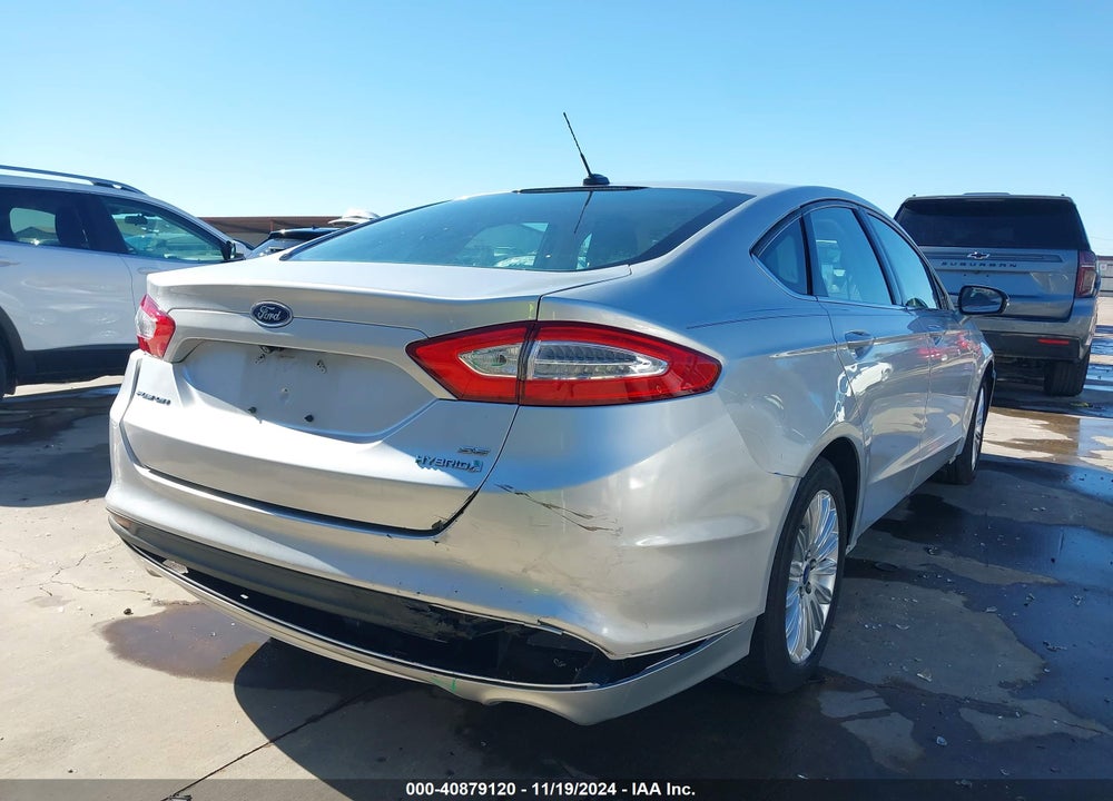 2013 FORD FUSION HYBRID SE VIN: 3FA6P0LU3DR240529