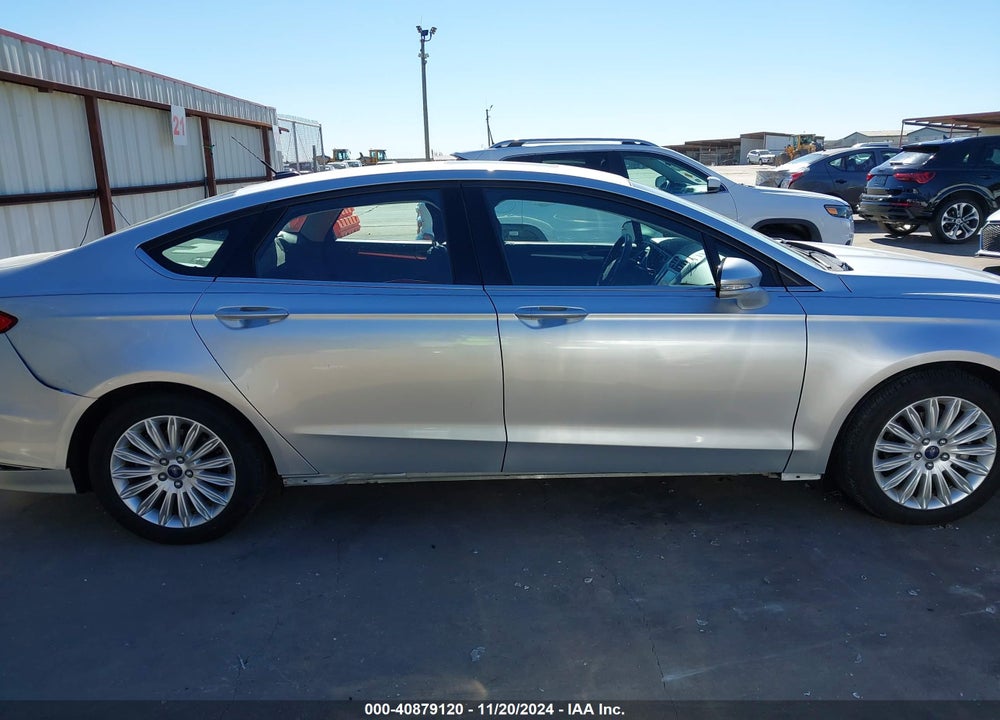2013 FORD FUSION HYBRID SE VIN: 3FA6P0LU3DR240529