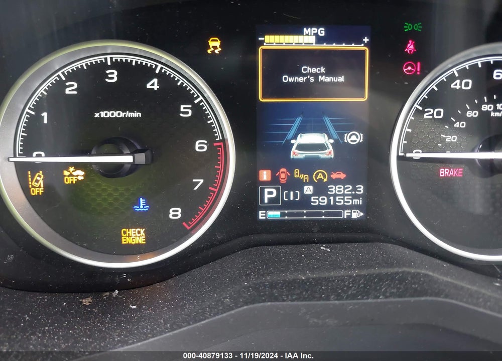 2020 SUBARU FORESTER PREMIUM VIN: JF2SKAJC9LH543355