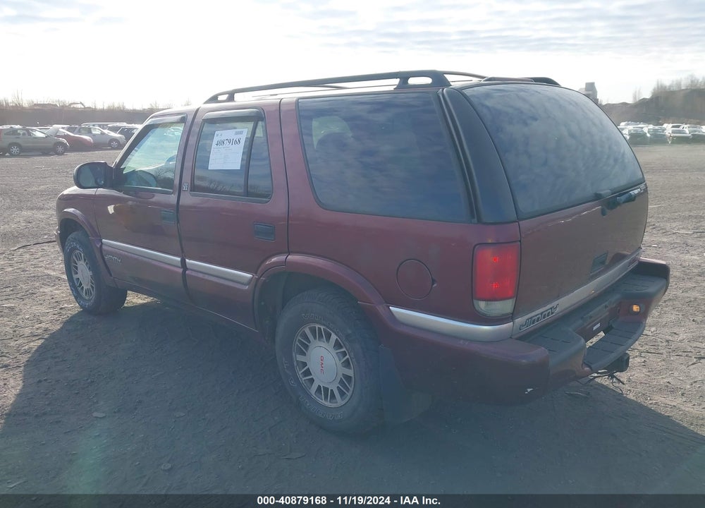 2000 GMC JIMMY SLE VIN: 1GKDT13W8Y2160629