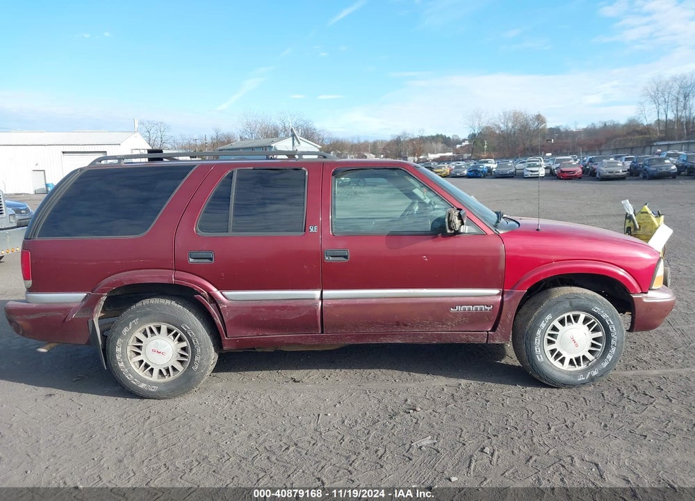 2000 GMC JIMMY SLE VIN: 1GKDT13W8Y2160629