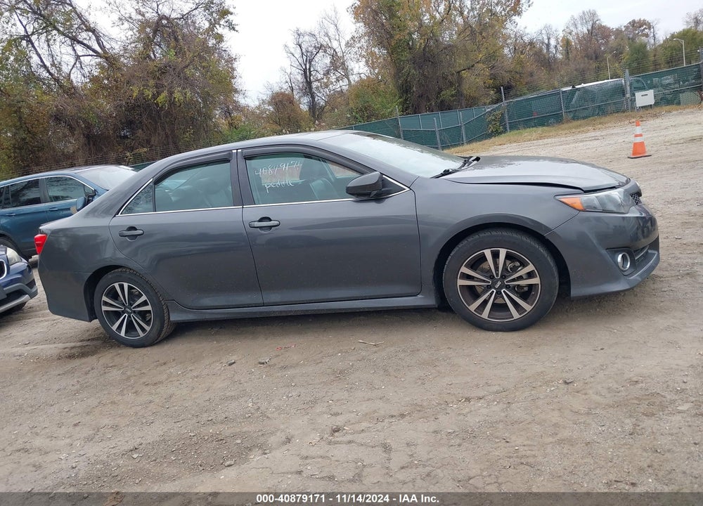 2012 TOYOTA CAMRY SE VIN: 4T1BF1FK2CU057993