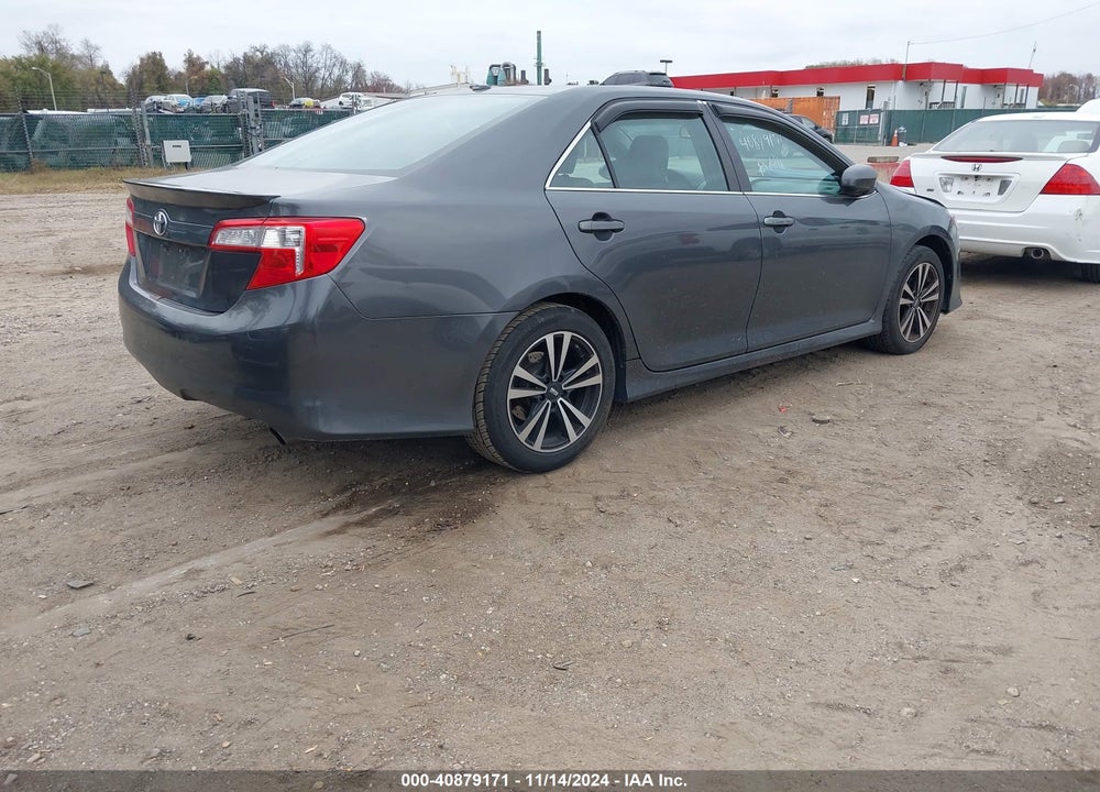 2012 TOYOTA CAMRY SE VIN: 4T1BF1FK2CU057993