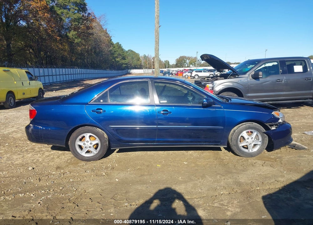 2005 TOYOTA CAMRY LE VIN: 4T1BE32K15U431338