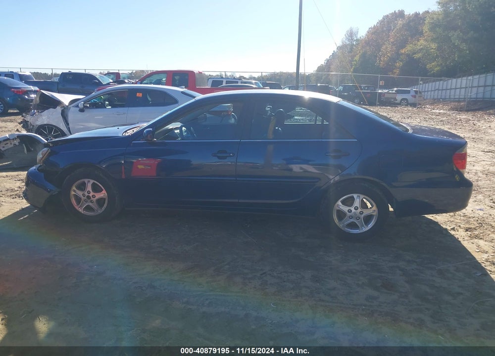 2005 TOYOTA CAMRY LE VIN: 4T1BE32K15U431338