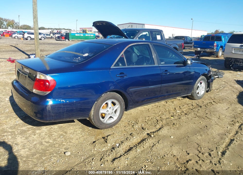2005 TOYOTA CAMRY LE VIN: 4T1BE32K15U431338