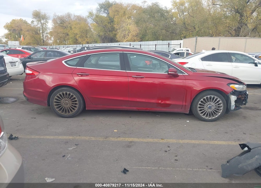 2016 FORD FUSION TITANIUM VIN: 3FA6P0K9XGR219761