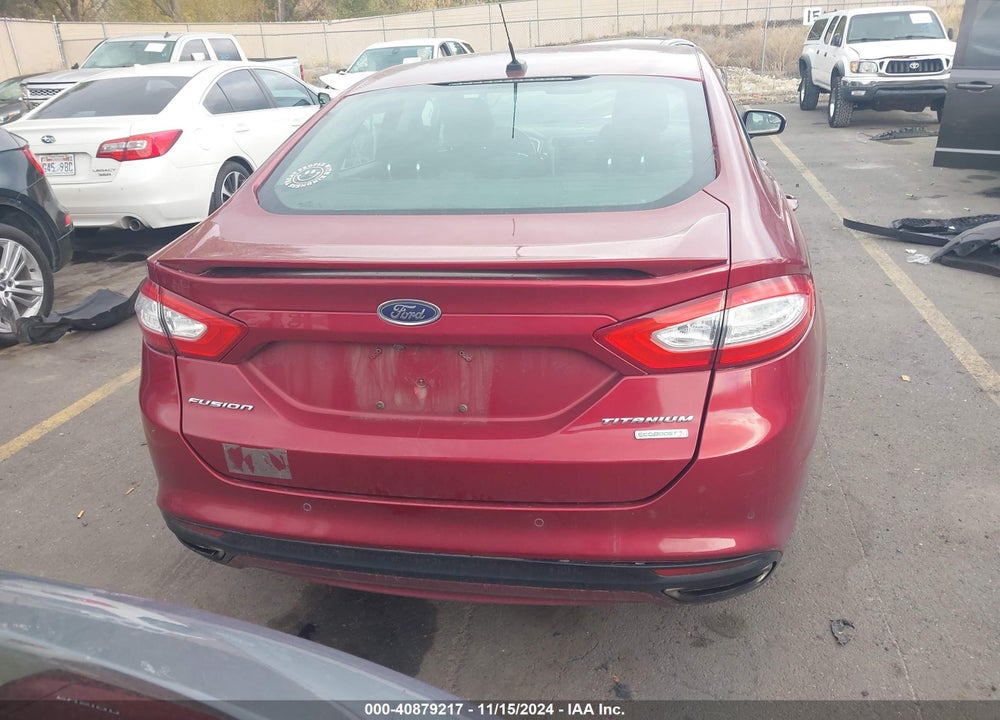 2016 FORD FUSION TITANIUM VIN: 3FA6P0K9XGR219761