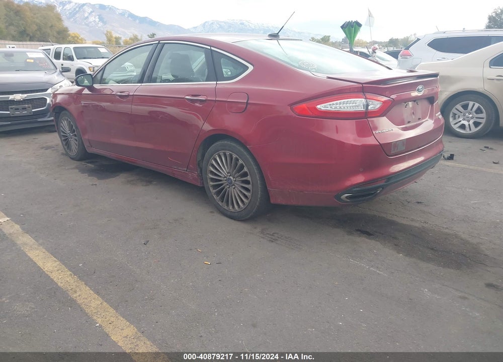 2016 FORD FUSION TITANIUM VIN: 3FA6P0K9XGR219761