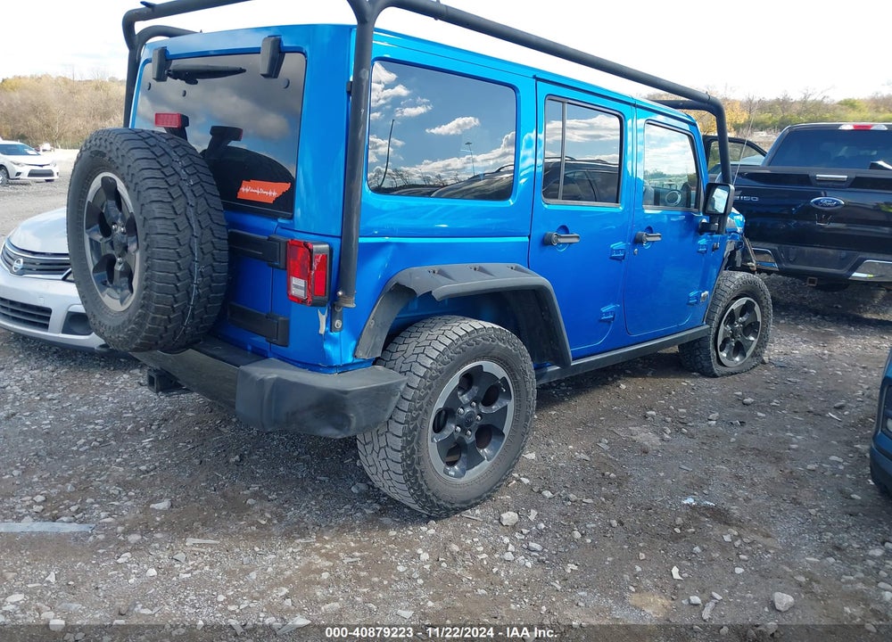 2014 JEEP WRANGLER UNLIMITED POLAR EDITION VIN: 1C4BJWEG0EL218508