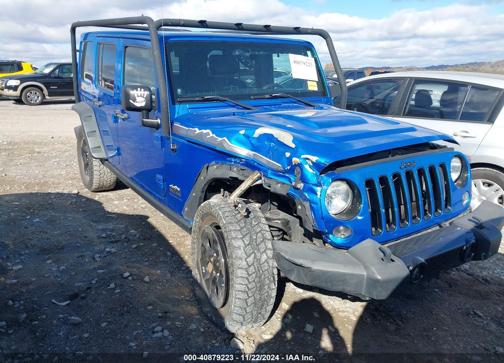 2014 JEEP WRANGLER UNLIMITED POLAR EDITION VIN: 1C4BJWEG0EL218508