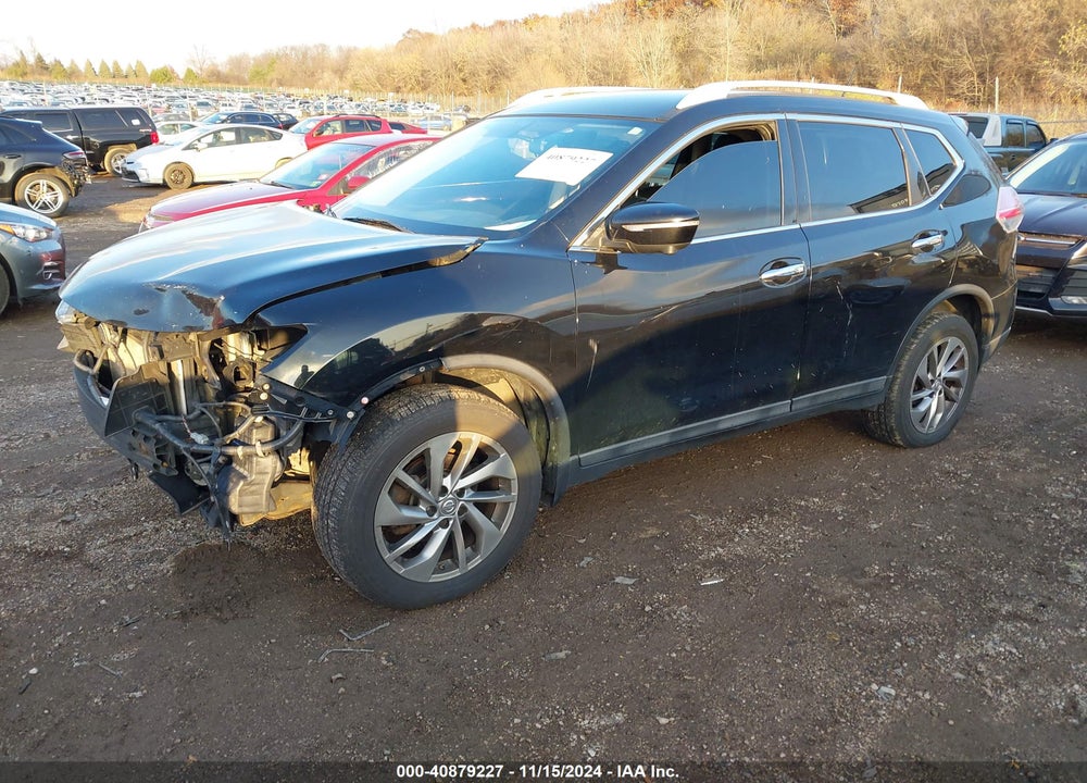 2015 NISSAN ROGUE SL VIN: 5N1AT2MVXFC813118