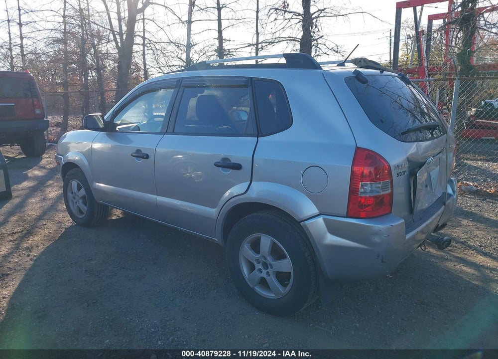 2008 HYUNDAI TUCSON GLS VIN: KM8JM12BX8U708625