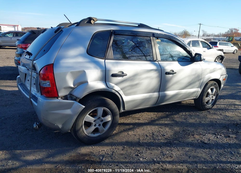 2008 HYUNDAI TUCSON GLS VIN: KM8JM12BX8U708625